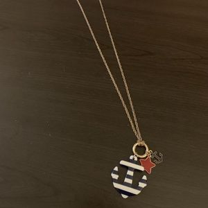 Nautical anchor necklace